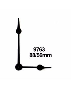 Black shinfuku Clock Hands 9763